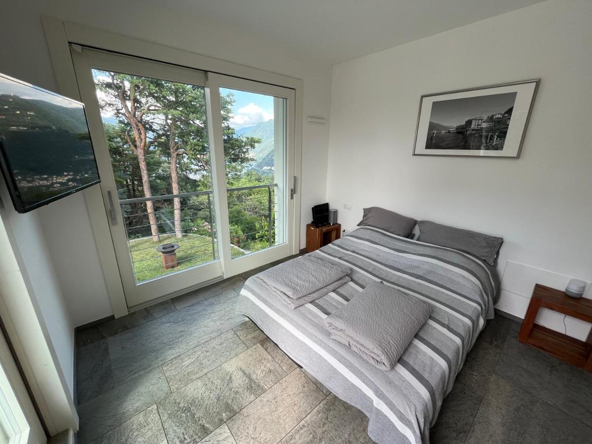 Penthouse - Villa Cardano Комо Экстерьер фото