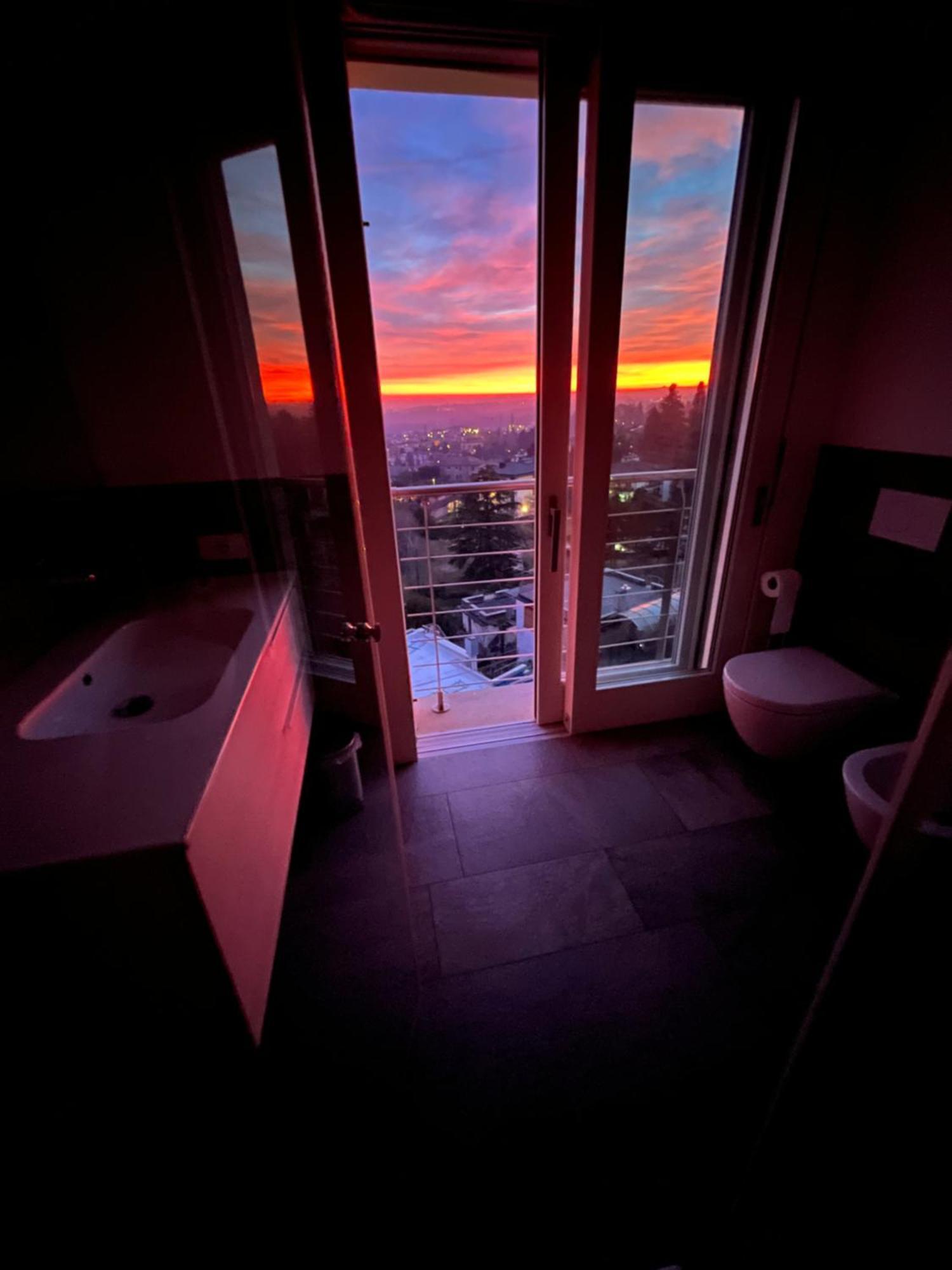 Penthouse - Villa Cardano Комо Экстерьер фото